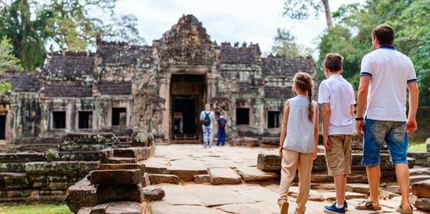 Family Trip in Cambodia